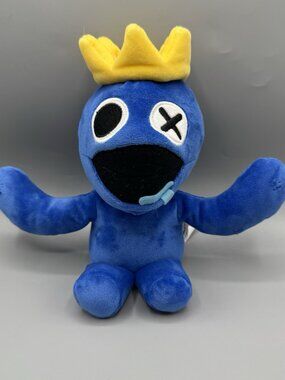 Phatmojo Rainbow Friends Blue Plush 9" Stuffed Toy
